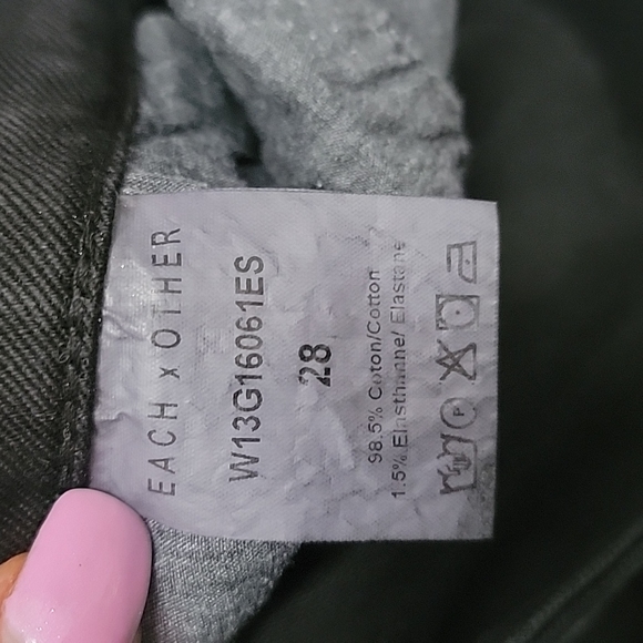 Each × Other black jeans with silver - Picture 6 of 9